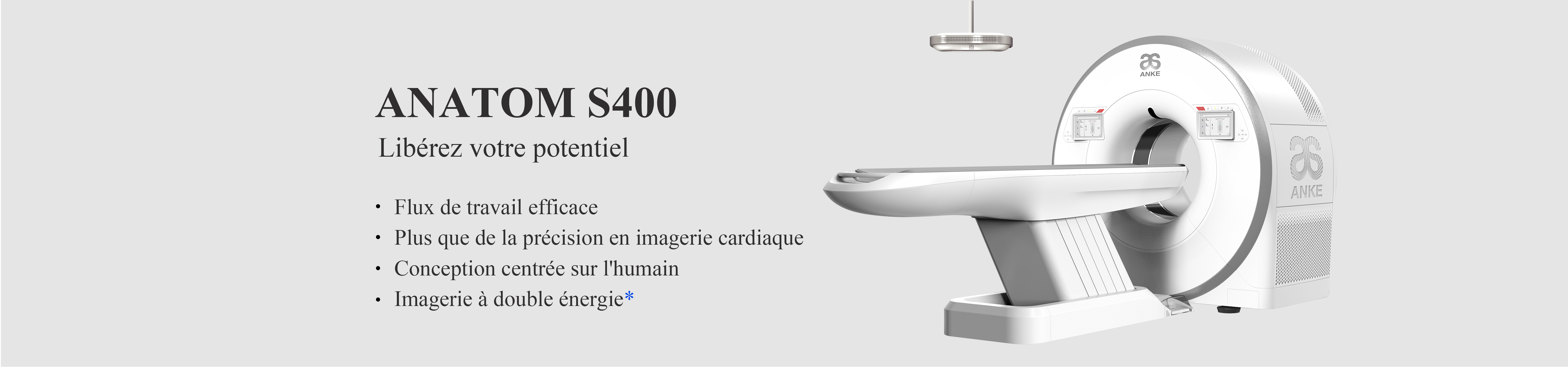 Scanner CT 128 coupes à la pointe de la technologie