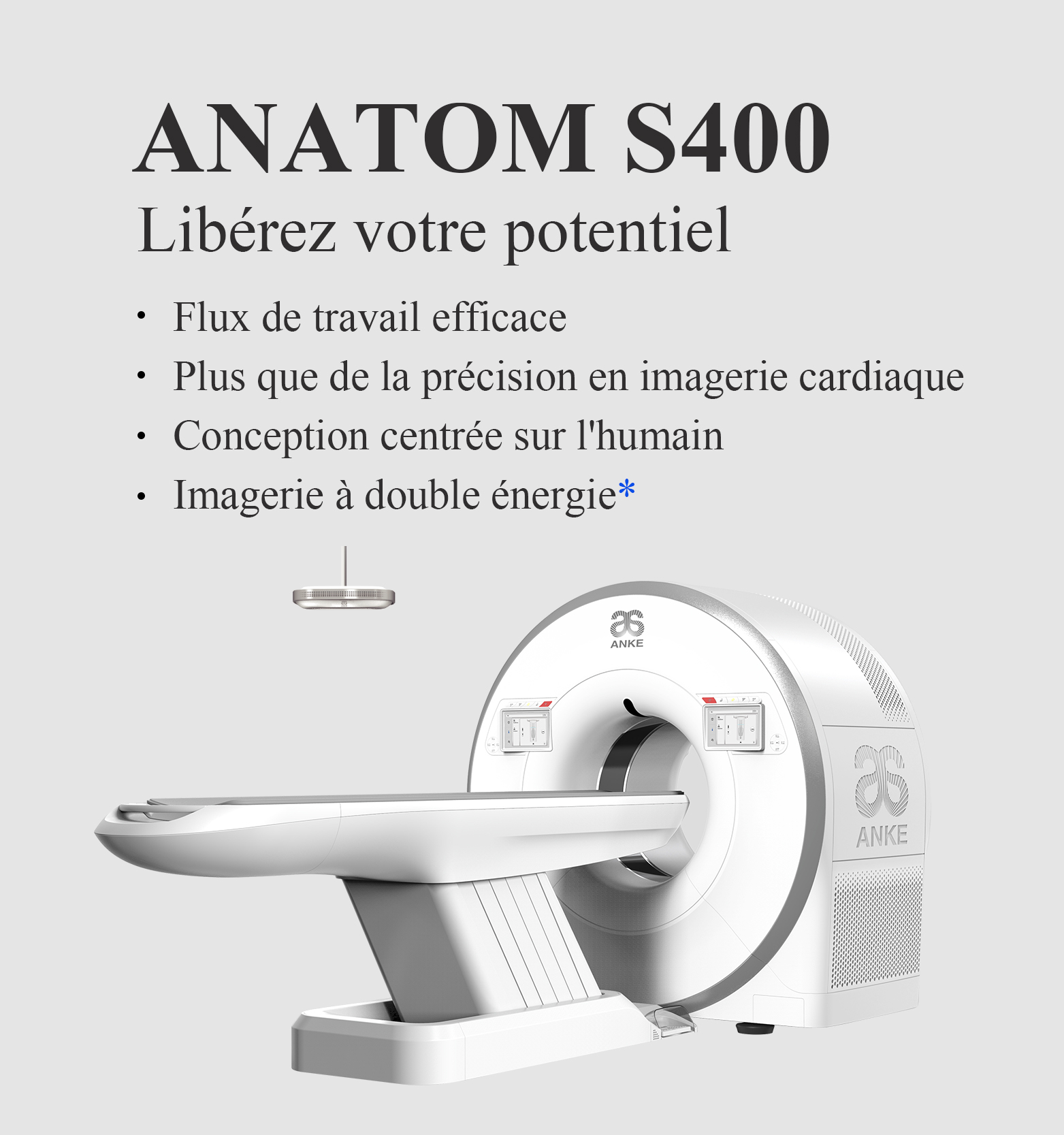 Scanner CT 128 coupes à la pointe de la technologie