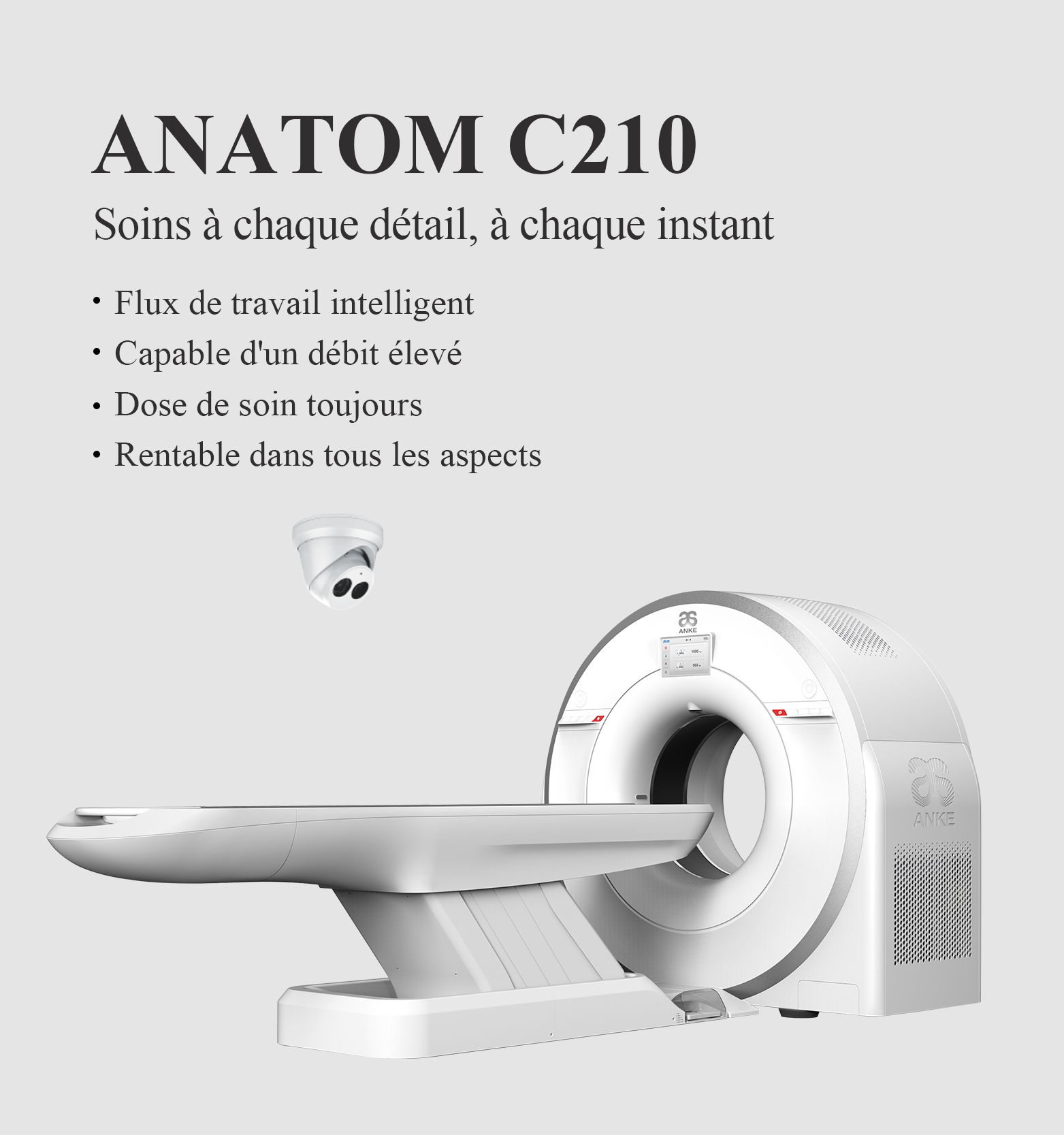 Scanner CT 64 coupes rentable