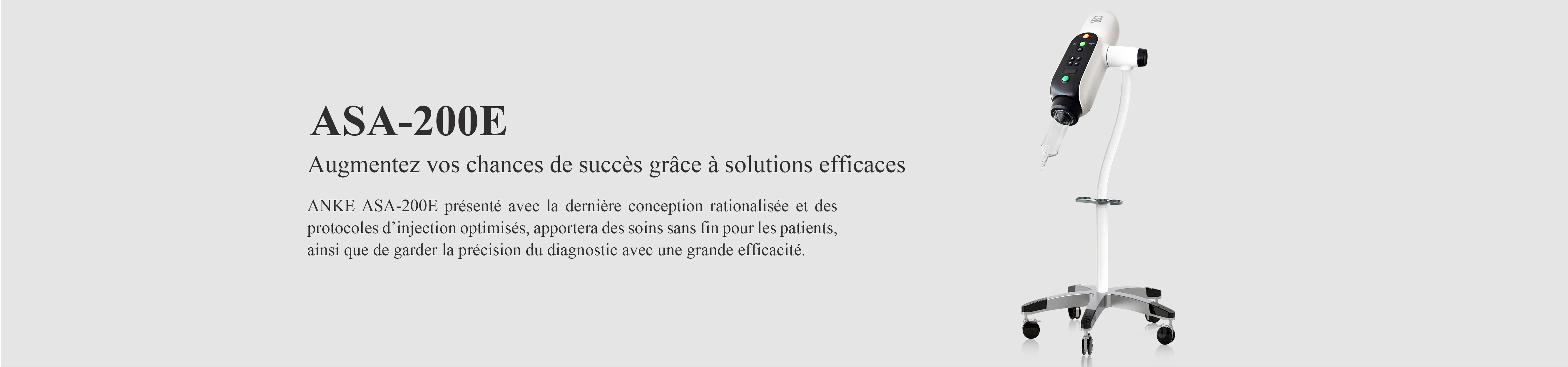 Injecteur de rehaussement CT